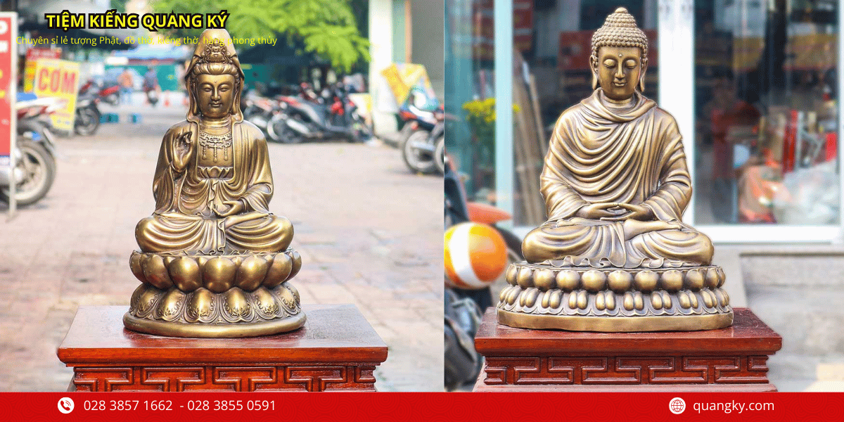 Cách bảo quản tượng Phật bằng đồng